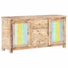 vidaXL Komoda, 151x40x75 cm, surowe drewno akacjowe