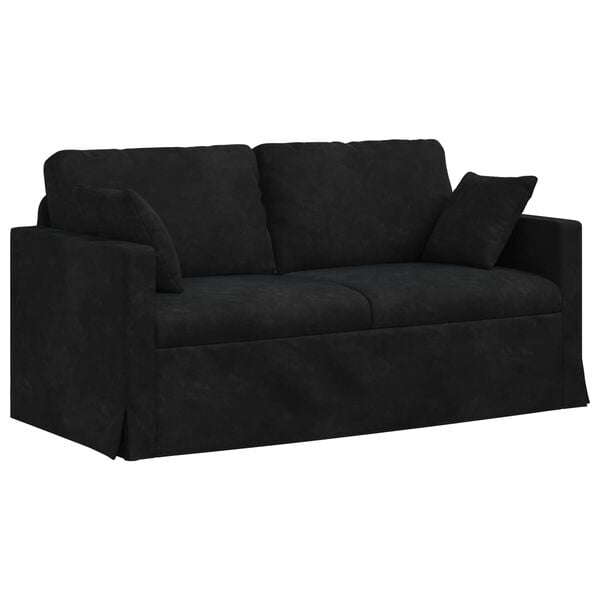 vidaXL Sofa Czarny