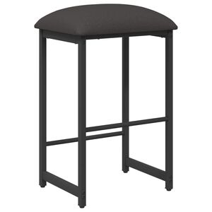 vidaXL Stołek barowy ciemnoszary 40 x 32 x 64 cm Drewno inżynieryjne