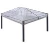 vidaXL Wymiana osłony altany 400 x 300 x 32 cm przezroczysty PVC