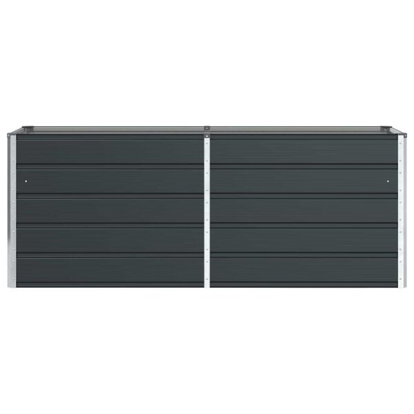 vidaXL Donica Antracyt 480 x 50 x 45 cm Stal Galwanizowana