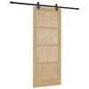 vidaXL Drzwi przesuwne ORKDAL naturalny 86 x 211 cm