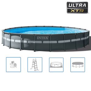 Intex Basen Ultra XTR ze stelażem, okrągły, 732x132 cm, 26340GN