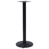 vidaXL Noga stołu bistro czarna &Oslash;43x107 cm żeliwo