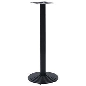 vidaXL Noga stołu bistro czarna &Oslash;43x107 cm żeliwo