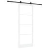 vidaXL Drzwi przesuwne ORKDAL Biały 93 x 232 cm