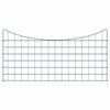 vidaXL Zestaw Ogrodzenia Stawu 5 pcs Zielony 100 x 50 cm Stal