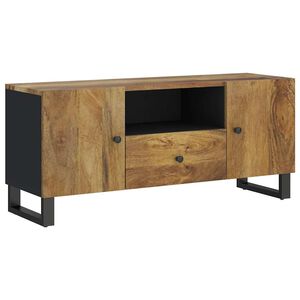 vidaXL Szafka RTV, 105x33,5x46 cm, mango i materiał drewnopochodny