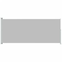 vidaXL Zwijana markiza boczna na taras, 220x500 cm, szara