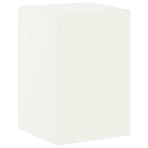 vidaXL Stojak na rośliny Biały 40 x 40 x 60 cm Stal