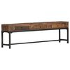 vidaXL Szafka pod TV, 150x30x46 cm, lite drewno z odzysku