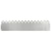 vidaXL Obrzeża trawnikowe 30 szt. 103 x 0,05 x 22 cm Stal ocynkowana