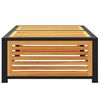 vidaXL Stolik ogrodowy, 68x68x30 cm, lite drewno akacjowe