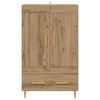 vidaXL Highboard z szufladą Dąb rzemieślniczy 69,5 x 31 x 115 cm