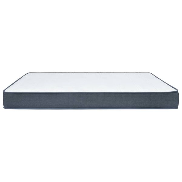 vidaXL Materac do łóżka kontynentalnego, tkanina, 160x80x20 cm, średnio miękki