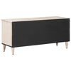 vidaXL Szafka pod telewizor Biały 100 x 33,5 x 46 cm Drewno z mango