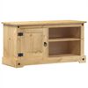vidaXL Szafka pod TV Corona, 100x40x52 cm, lite drewno sosnowe