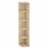 vidaXL P&oacute;łka narożna 5 poziom&oacute;w 25 x 31 x 131 cm Płyta meblowa