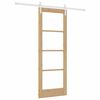 vidaXL Drzwi przesuwne ORKDAL Naturalny 73,5 x 198,5 cm