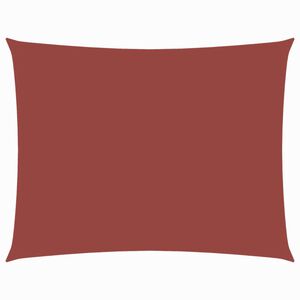 vidaXL Prostokątny żagiel ogrodowy, tkanina Oxford, 3x4,5 m, terakota