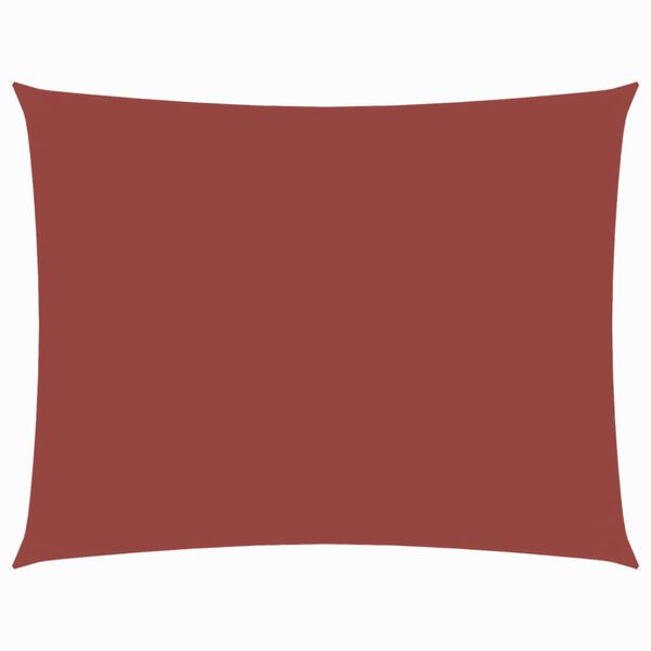 vidaXL Prostokątny żagiel ogrodowy, tkanina Oxford, 3x4,5 m, terakota