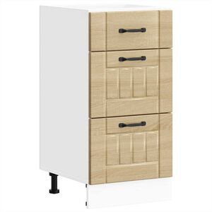 vidaXL Szafka kuchenna dolna &bdquo;Lucca&rdquo; Dąb Sonoma Drewno klejone