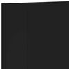 vidaXL Ścienne szafki TV, 2 szt., czarne, 40,5x30x60 cm