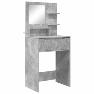 vidaXL Toaletki do sypialni Betonowy szary 80 x 39,6 x 135 cm