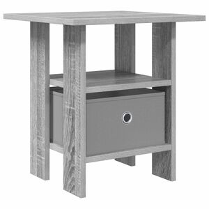 vidaXL Stolik nocny Szary Sonoma 41 x 40 x 45 cm Drewno inżynieryjne