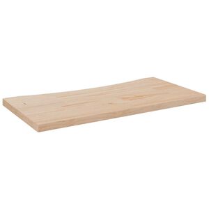 vidaXL Blat biurka, 80x40x2,5 cm, lite drewno sosnowe