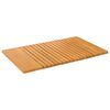 vidaXL Mata do kąpieli naturalny 81 x 50 cm Lite Drewno Akacji