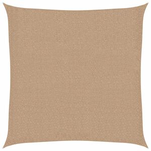 vidaXL Żagiel przeciwsłoneczny, 160 g/m&sup2;, taupe, 5x5 m, HDPE