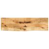 vidaXL Blat stołu, 100x30x2,5 cm, naturalna krawędź, drewno mango