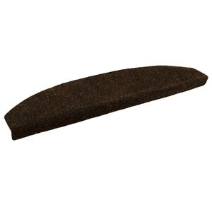 vidaXL Samoprzylepne maty na schody 15 szt. 80 x 24,5 x 3,5 cm brązowy