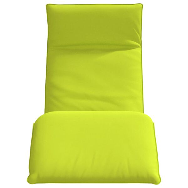 vidaXL Leżak składany Jasnozielony 175x54x8,5 cm Tkanina Oxford