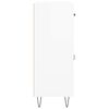 vidaXL Szafka, biała, 69,5x34x90 cm, materiał drewnopochodny