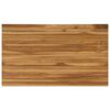 vidaXL Blat stołu 120 x 70 x 3,5 cm Prostokątny Lite drewno teakowe