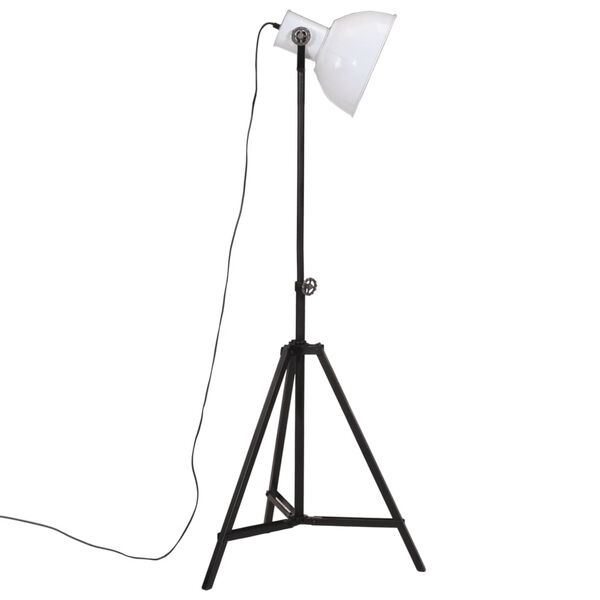 vidaXL Lampa stojąca, 25 W, biała, 61x61x90/150 cm, E27