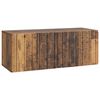 vidaXL Szafka RTV montowana na ścianie 78,5 x 31 x 30 cm Stare drewno