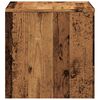 vidaXL Stoliki boczne, 3 szt., stare drewno, materiał drewnopochodny