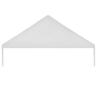 vidaXL Zadaszenie namiotu imprezowego, 5 x 10 m, białe
