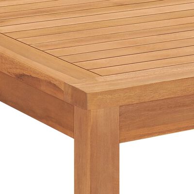 vidaXL Stół ogrodowy, 160x80x77 cm, lite drewno tekowe