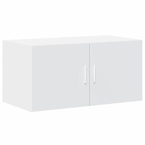 vidaXL Szafka wisząca, biała, 80x42,5x40 cm, materiał drewnopochodny
