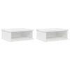 vidaXL Stolik nocny 2 pcs Biały 40 x 31 x 15 cm