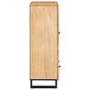 vidaXL Highboard z szufladą Brązowy 40 x 33 x 110 cm Drewno z mango