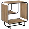 vidaXL Komoda Dąb artisan 60 x 37.5 x 64.5 cm Materiał drewnopochodny