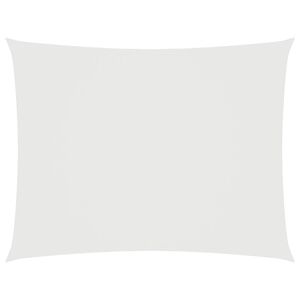 vidaXL Prostokątny żagiel ogrodowy, tkanina Oxford, 3x5 m, biały