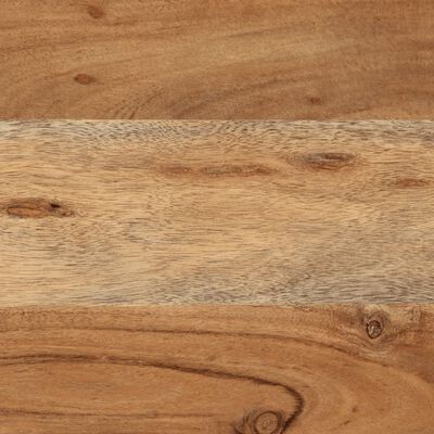 vidaXL Skrzynia, 60x30x30 cm, lite drewno akacjowe i żelazo