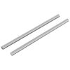 vidaXL Rura gwintowana 2 pcs Srebrny 6 x 135 mm Stal