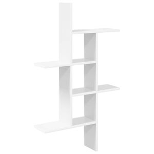 vidaXL P&oacute;łka ścienna Biały 61 x 15 x 102 cm Drewno inżynieryjne
